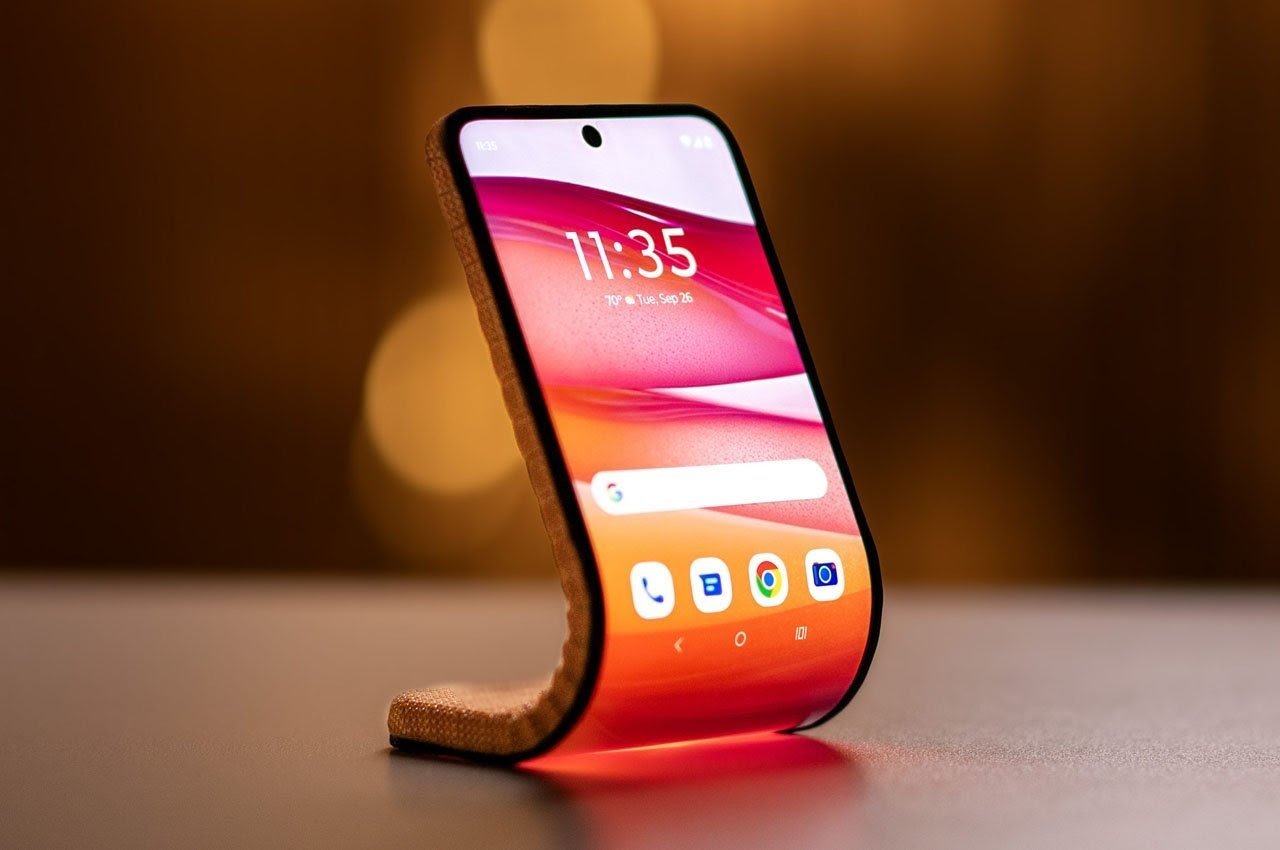 Motorola bendable smartphone