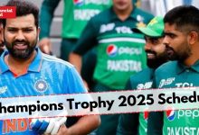 Champions Trophy 2025 Schedule